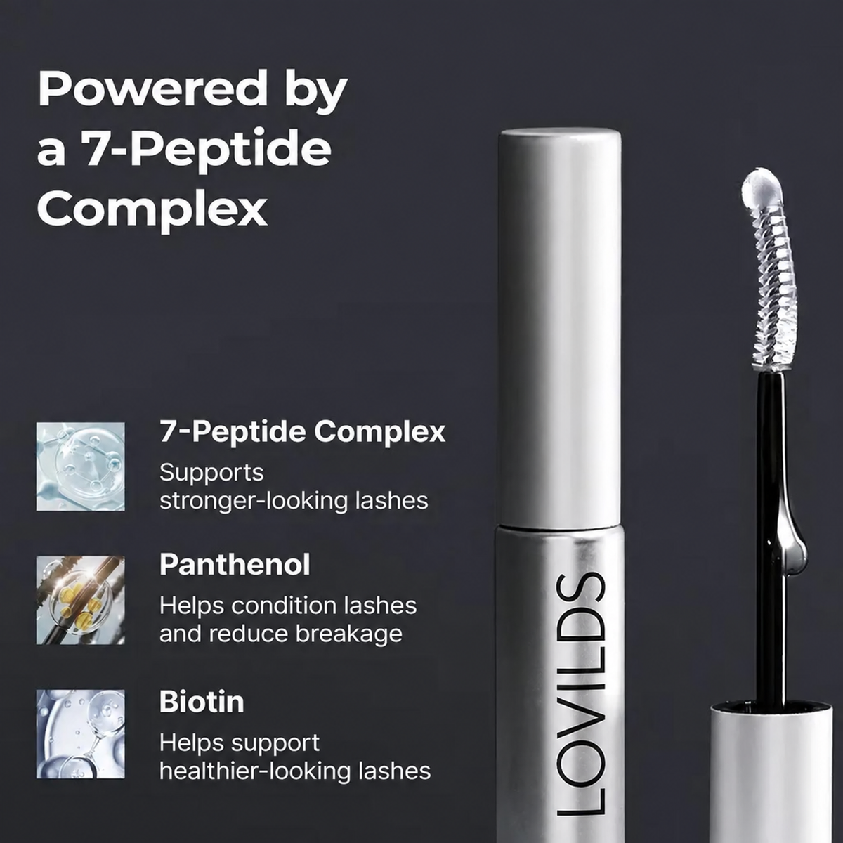 🎁✨Jumbo Eyelash Growth Serum 0.5 fl. oz – Prostaglandin-Free, Gentle Daily Lash Care for Fuller, Thicker-Looking Lashes in 2 Weeks