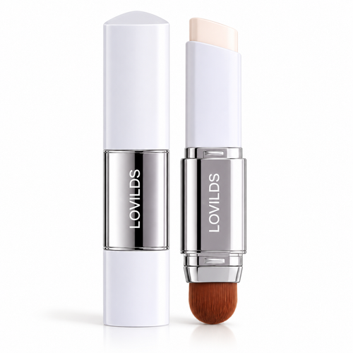 LOVILDS 2-in-1 Color-Changing Foundation Stick – Seamless Coverage & Natural-Looking Finish