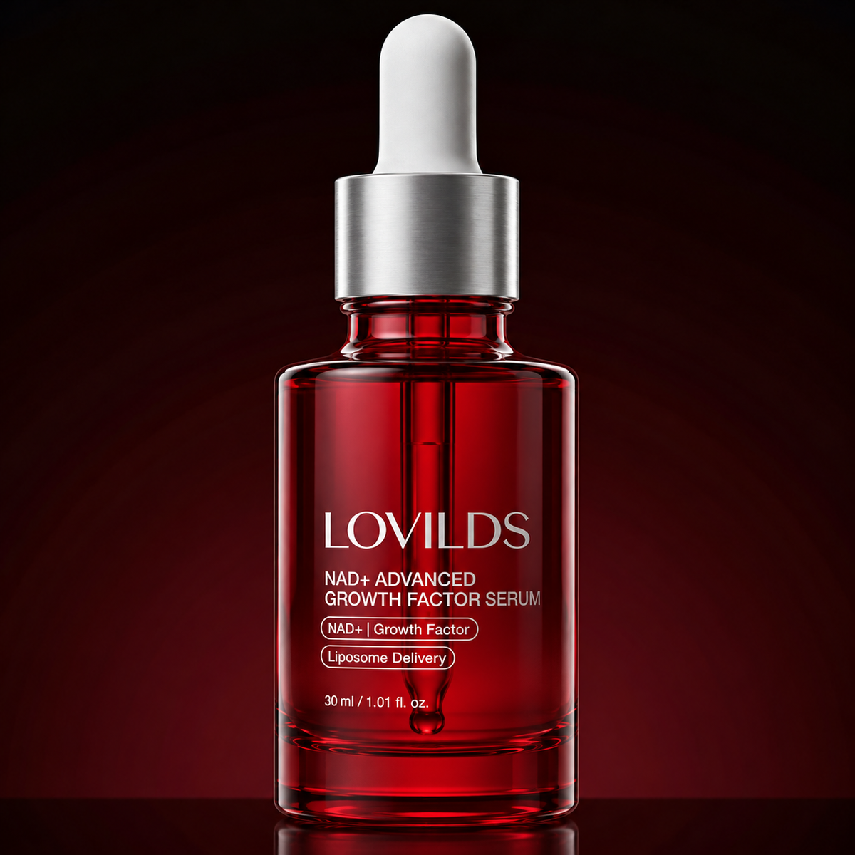 LOVILDS skincare serum texture and daily use