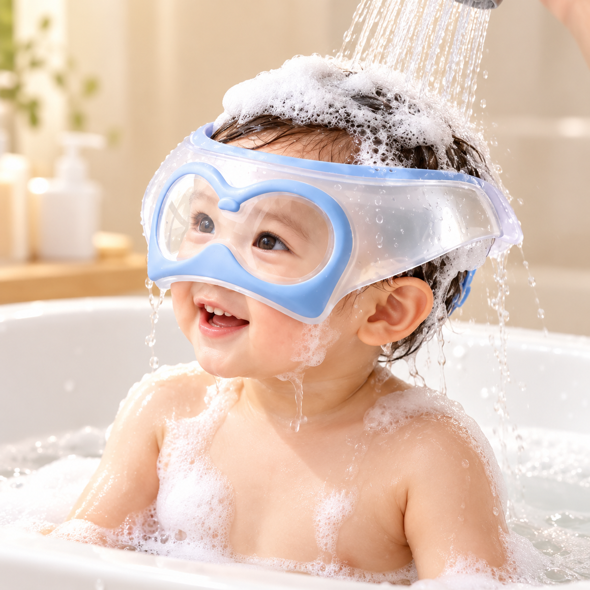 Kids Shampoo Shield – Easier, Tear-Free Hair Washing with Adjustable Fit