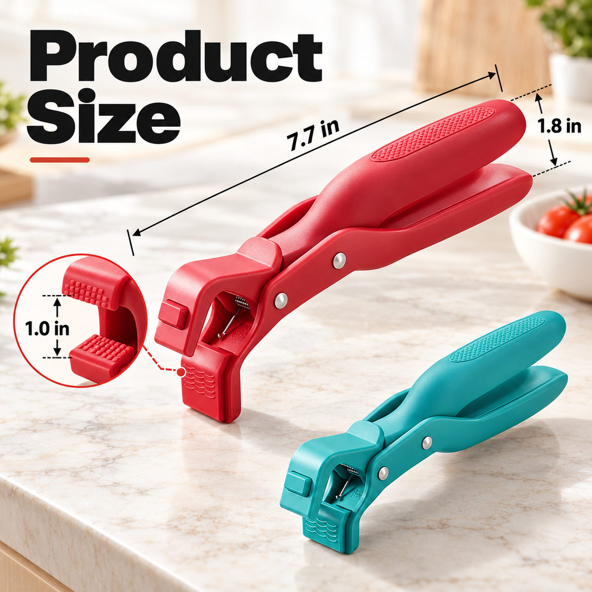 Hot Bowl & Plate Gripper – Heat-Resistant Kitchen Lifting Tool