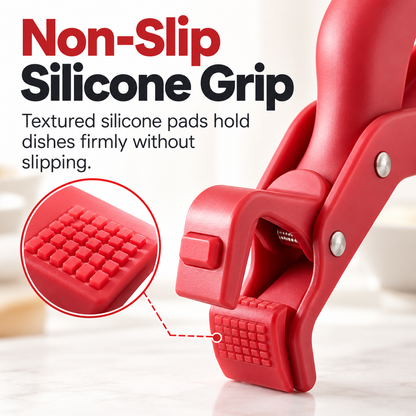 Hot Bowl & Plate Gripper – Heat-Resistant Kitchen Lifting Tool