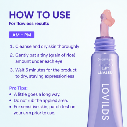 LOVILDS™ 3-in-1 Instant Lift Eye Gel