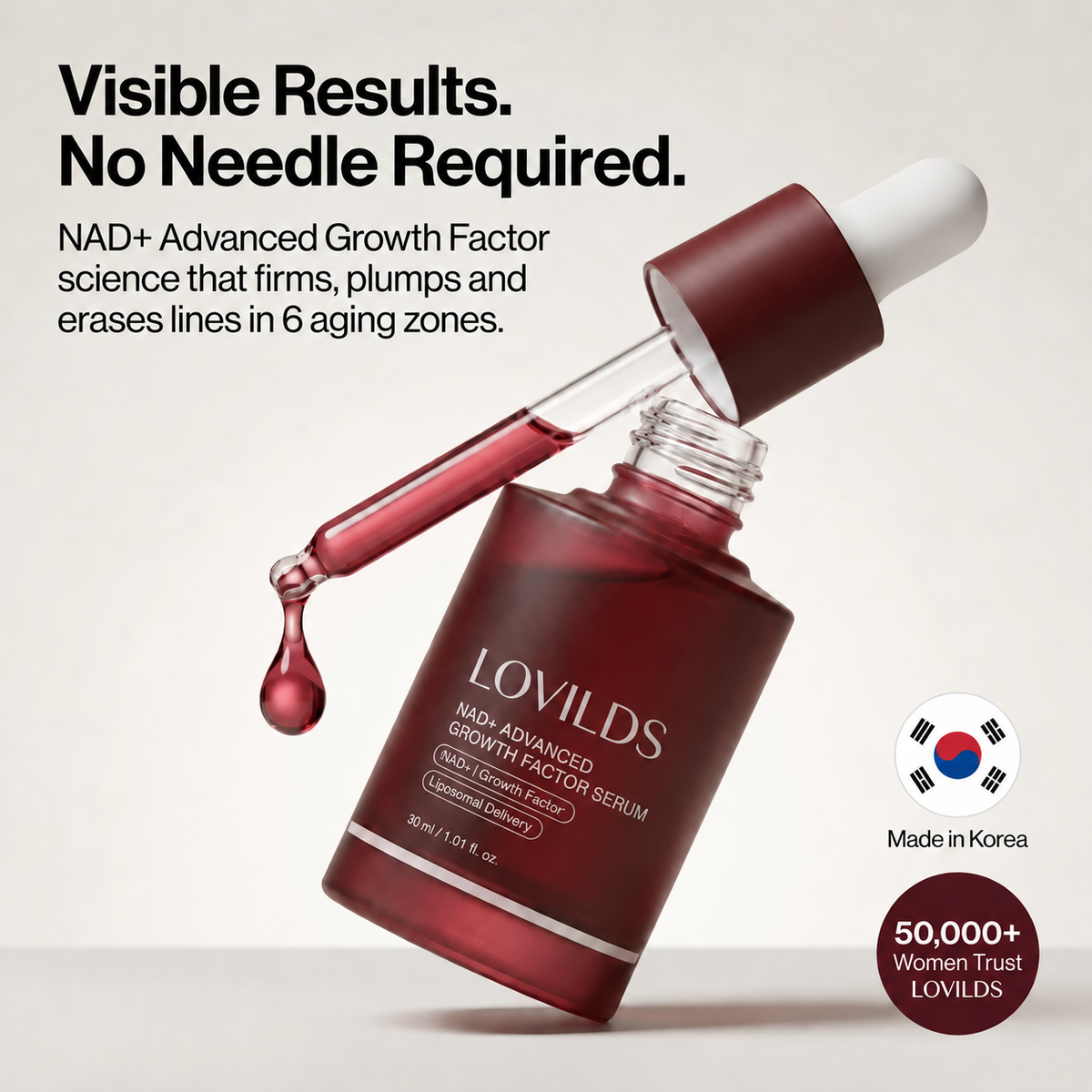 Korean NAD+ Advanced Growth Factor Serum